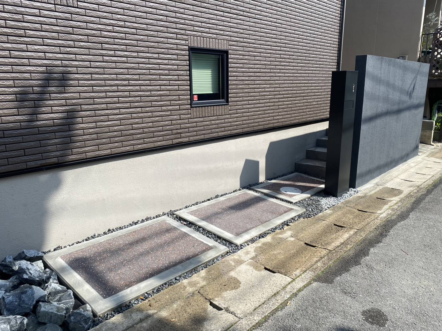 京都府　新築外構工事